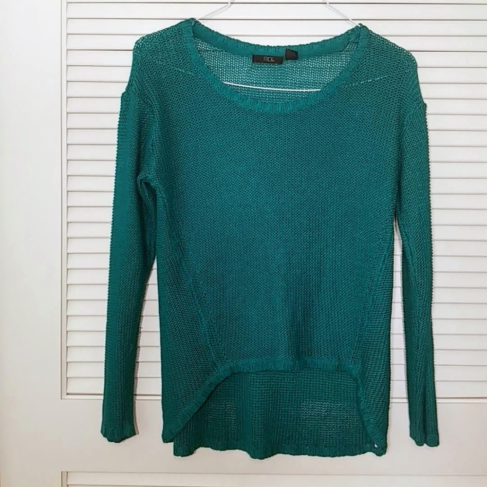 RDI High Low Sweater SZ S